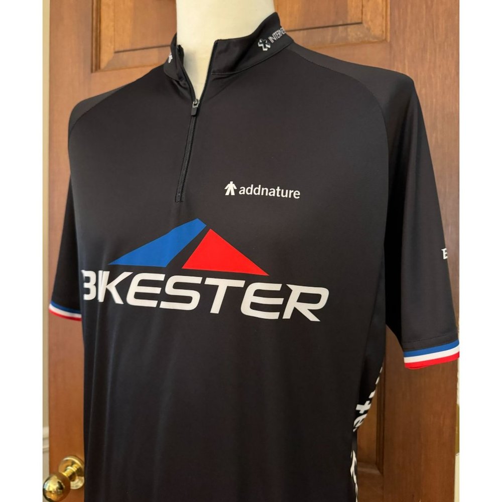 Bikester German Cycling Summer Training Jersey‎ Men XL Short Sleeve Rear Pockets